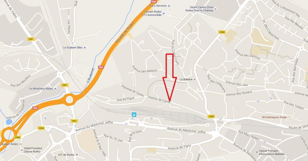 Chambre D'Hotes Le Tilleul De Canac Parking Prive Gratuit โรเดซ ภายนอก รูปภาพ